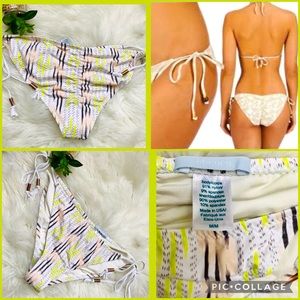 Eberjey Painted Kate Bikini Bottom NWOT size M💚🏄‍♀️🏖